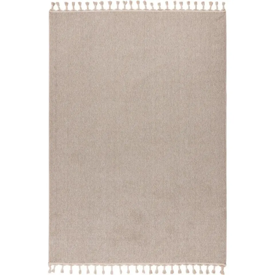 Lalee Vloerkleed Tunis - Uni effen beige 160x230cm