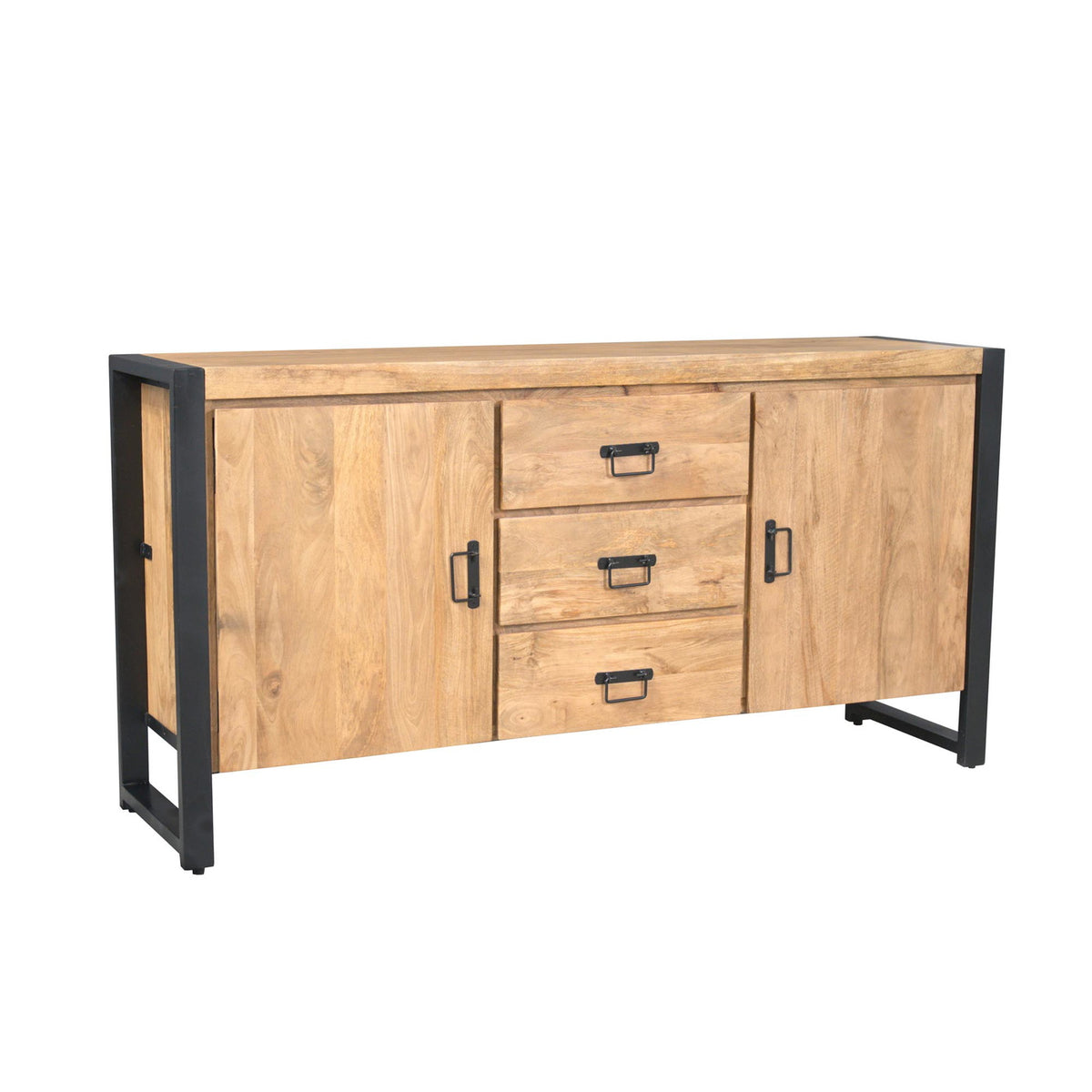 Starfurn Dressoir Britt - Naturel Hout - 160x40x80cm