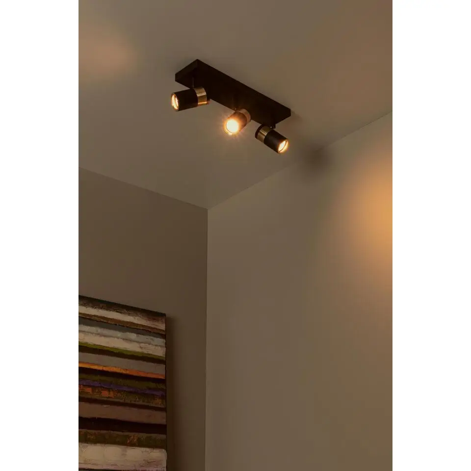 Lucide GORIK Plafondspot - Zwart