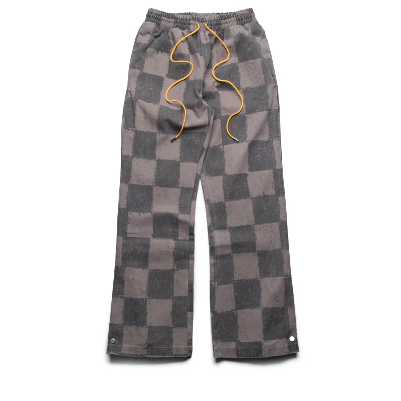 Diet Starts Monday Hopkins Pant - Checkered Grey