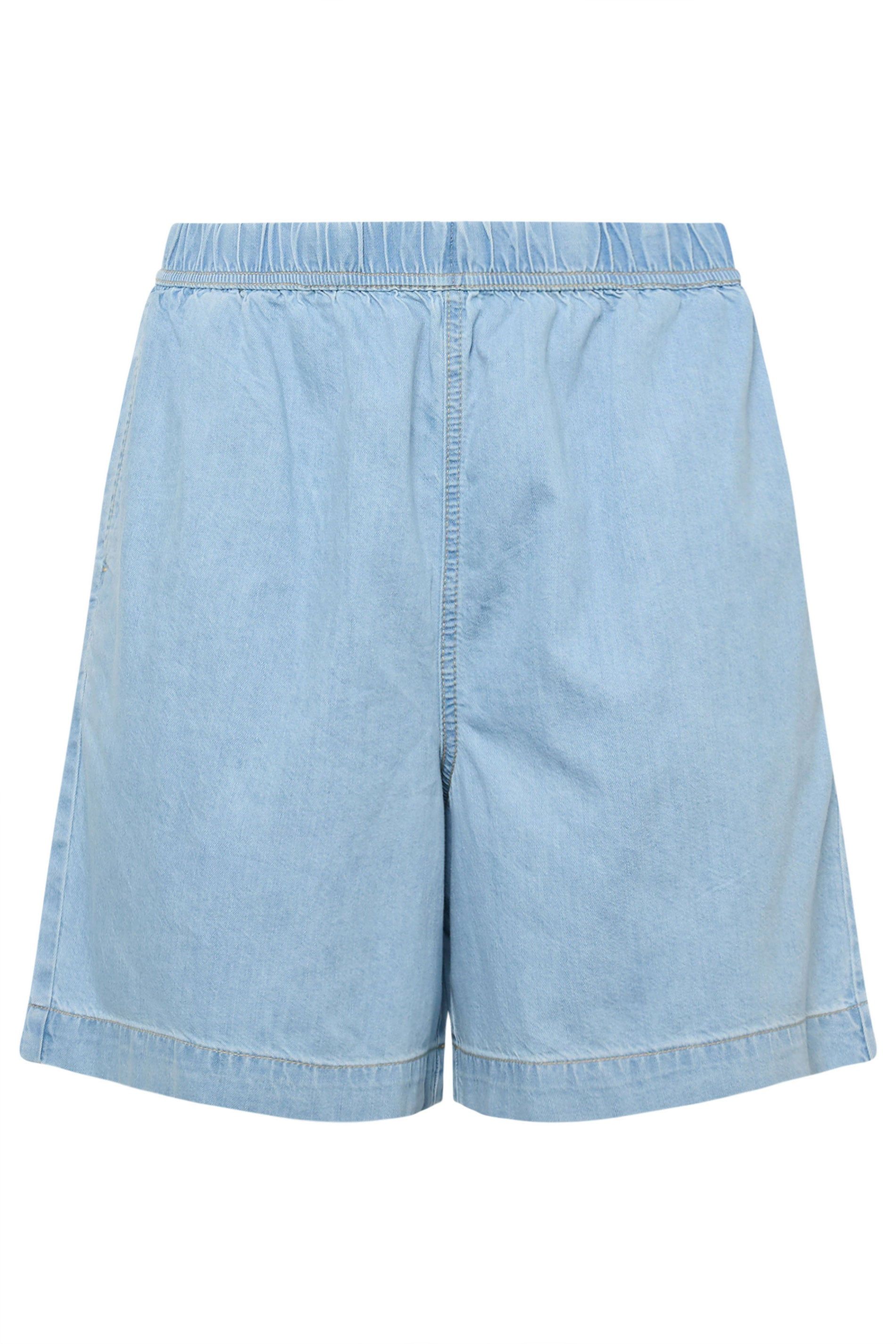 Yours Denim Pull On Shorts