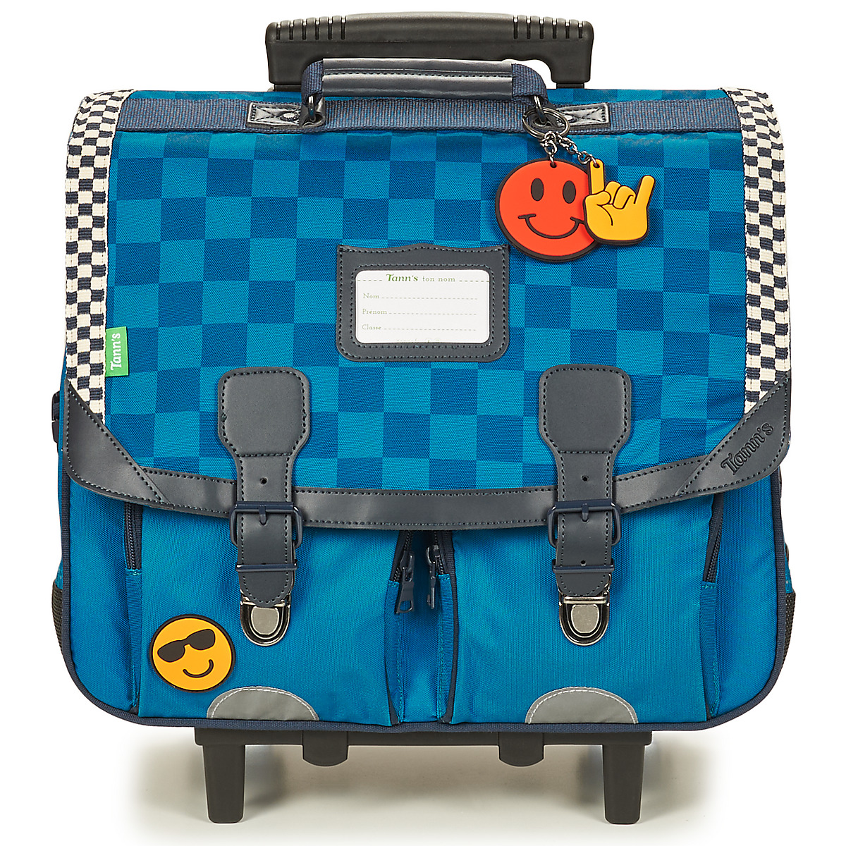 Tann's - MARCEAU CARTABLE TROLLEY 41 CM - Blue