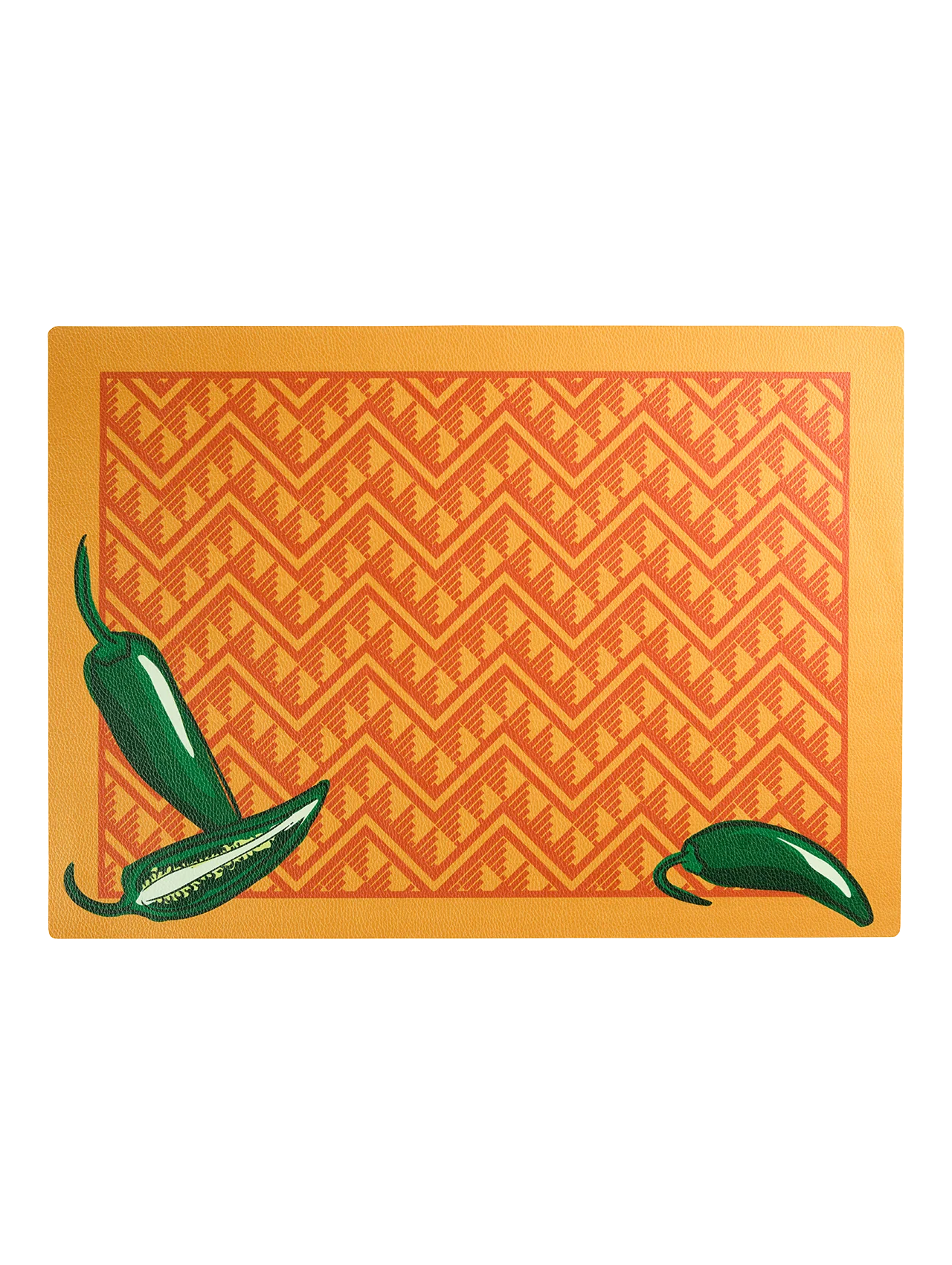 tischset méxico, jalapeno