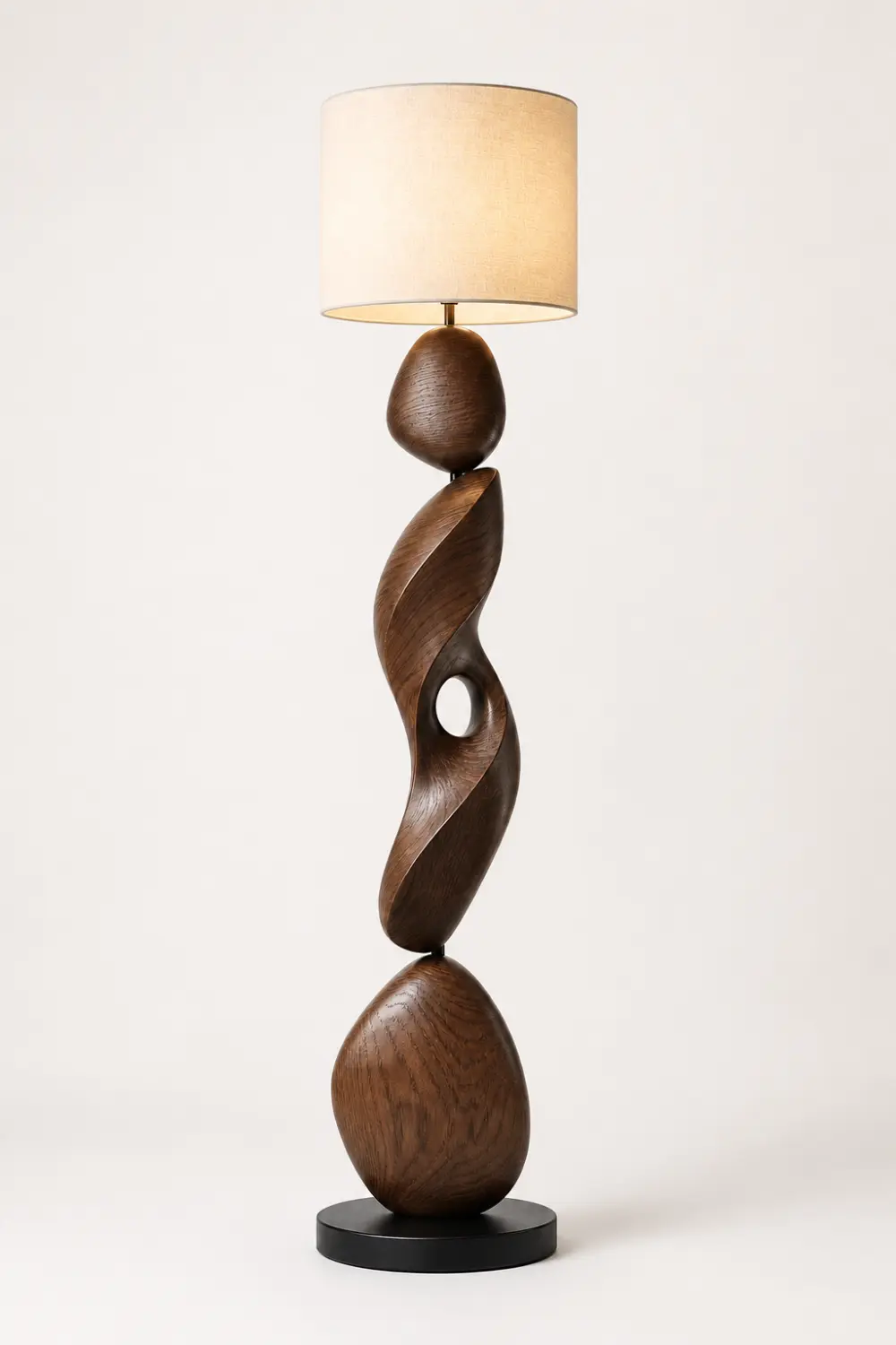 Wooden Art Lamp #LF139