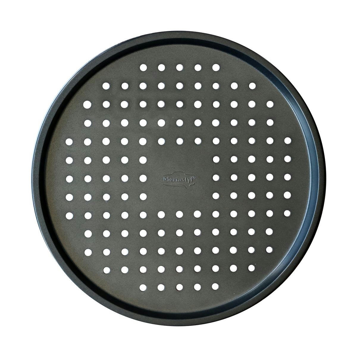 AMANDINE - Plaque à pizza en acier carbone Ø33,5cm