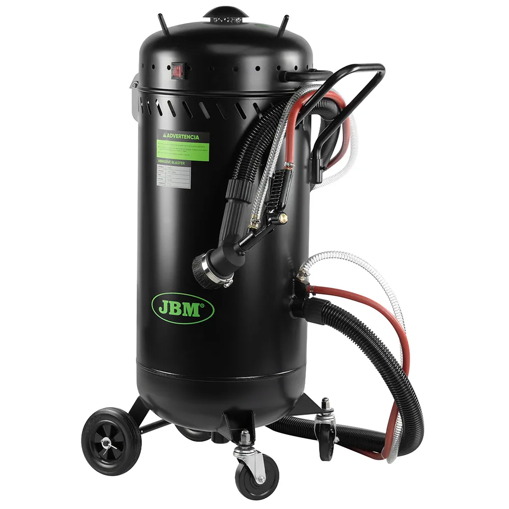 JBM Sandblasting Machine With Suction And Vacuum System 17L