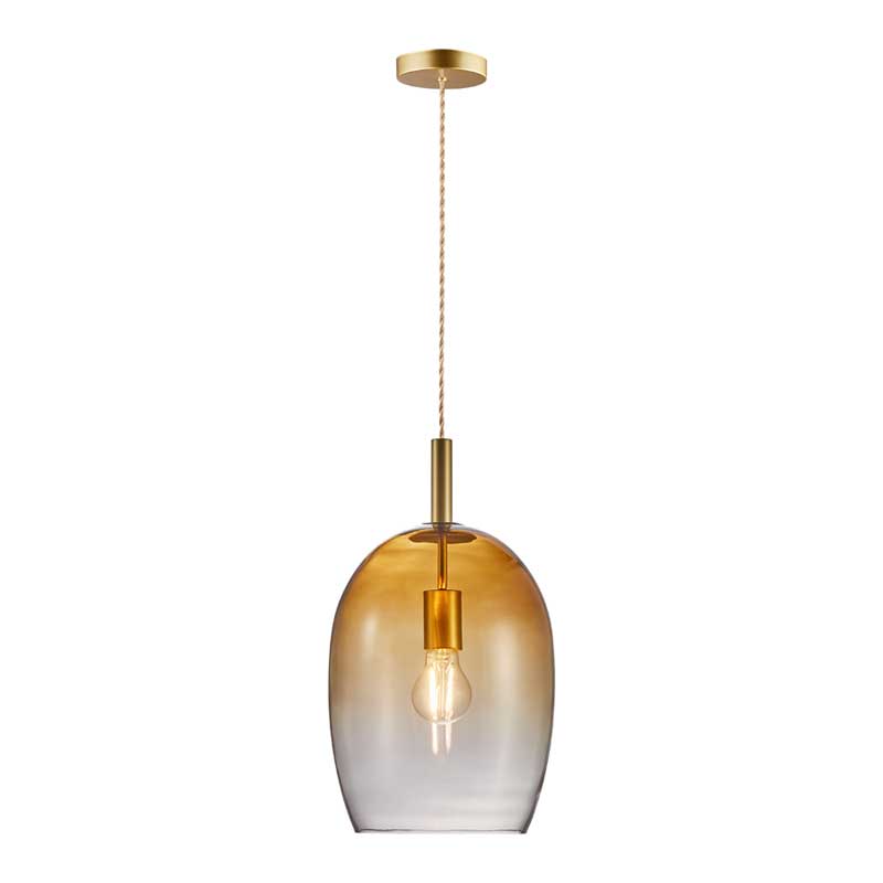Nordlux Uma Hanglamp - Ø23cm - E27 - Amber