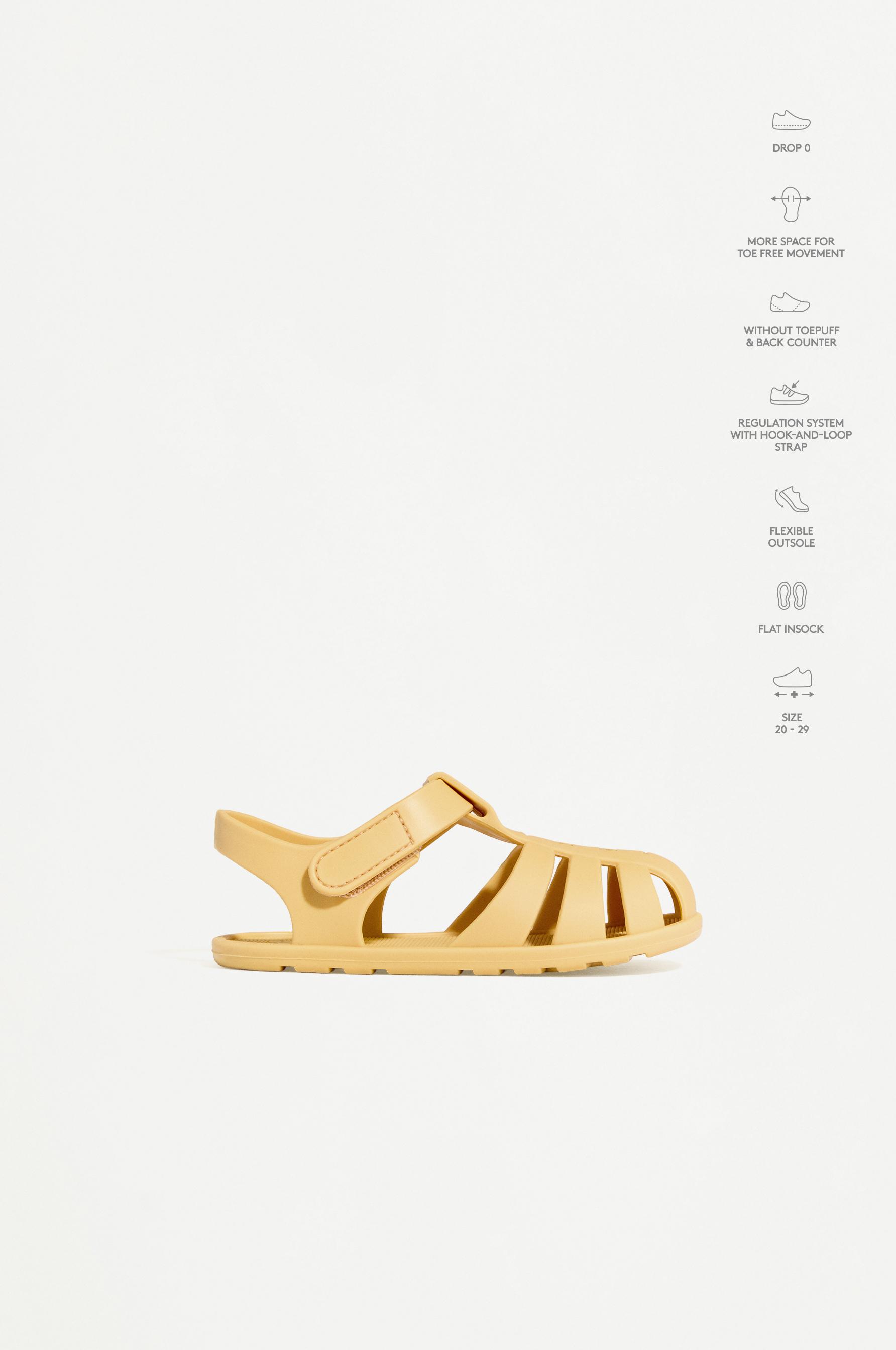 Sandalia cangrejera barefoot