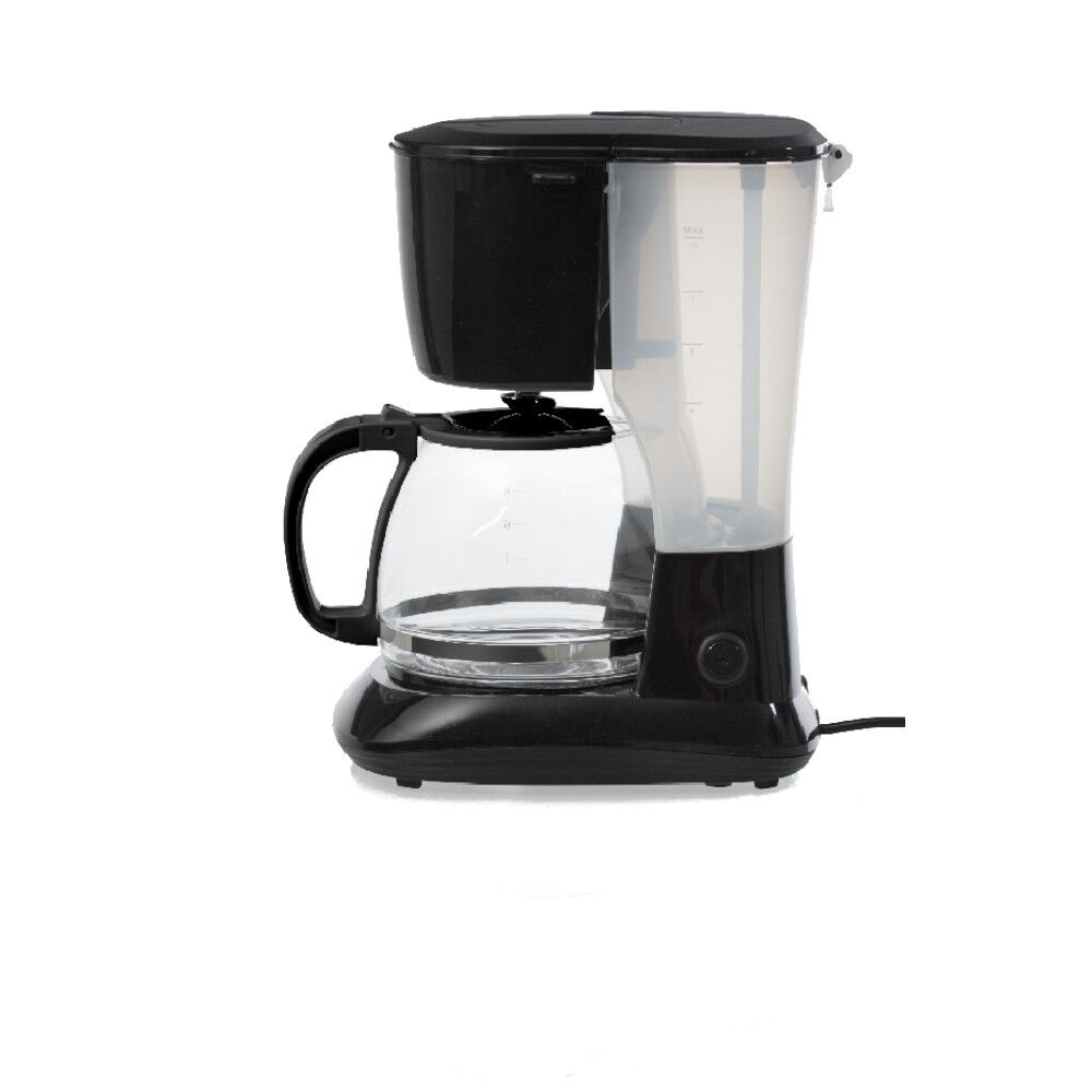 Cafetière électrique Homday noire 1,25 L