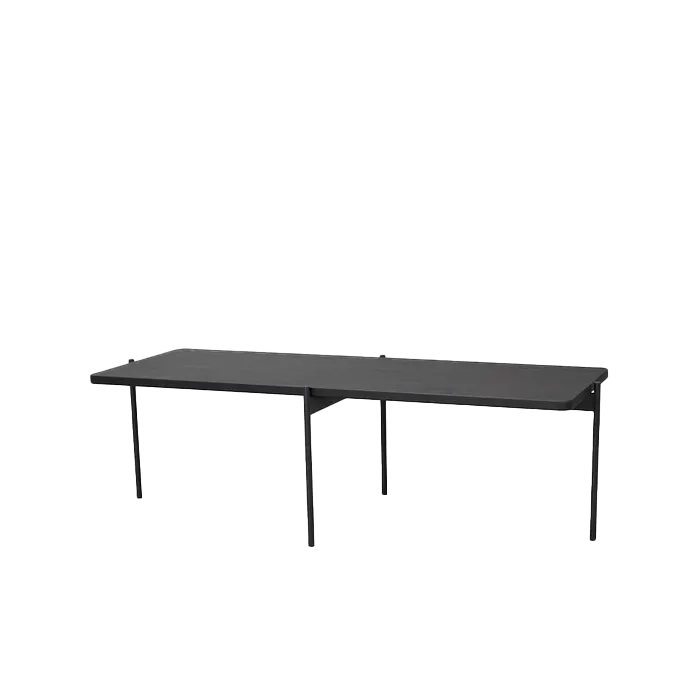 Rowico Home Shelton Houten Salontafel 145 cm - Zwart