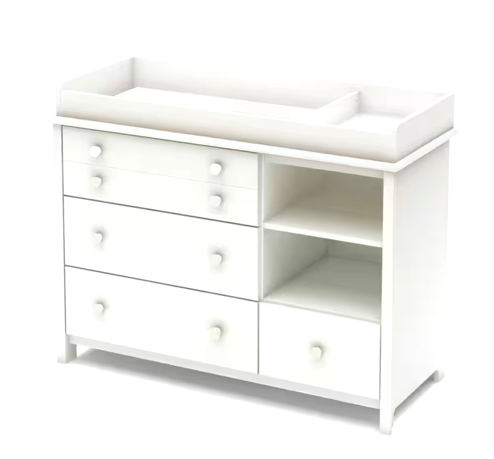 South Shore Little Smileys Changing Table with Station