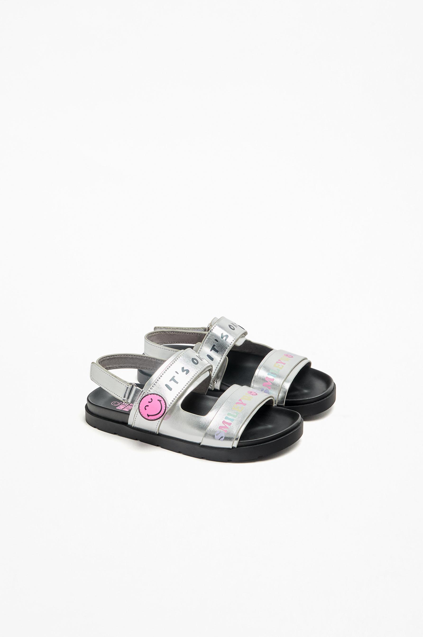 Sandalia confort metalizada Smileyworld®