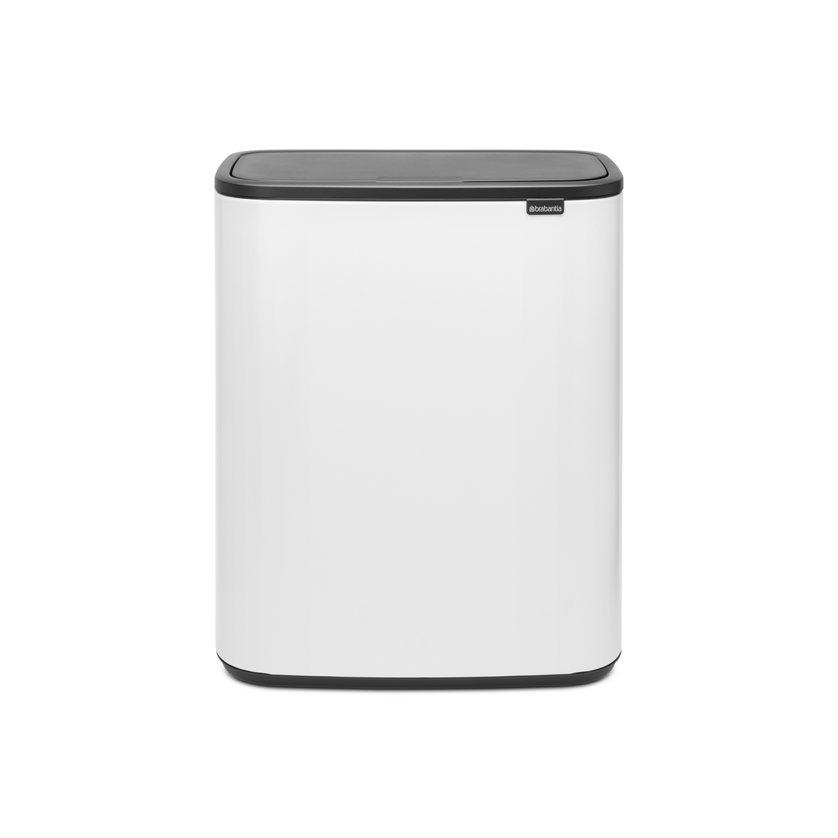 Brabantia Bo Touch Bin, met 1 binnenemmer, 60 liter - White
