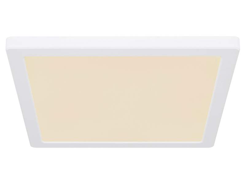 Plafon Lasse LED 29 cm akrylowy biały