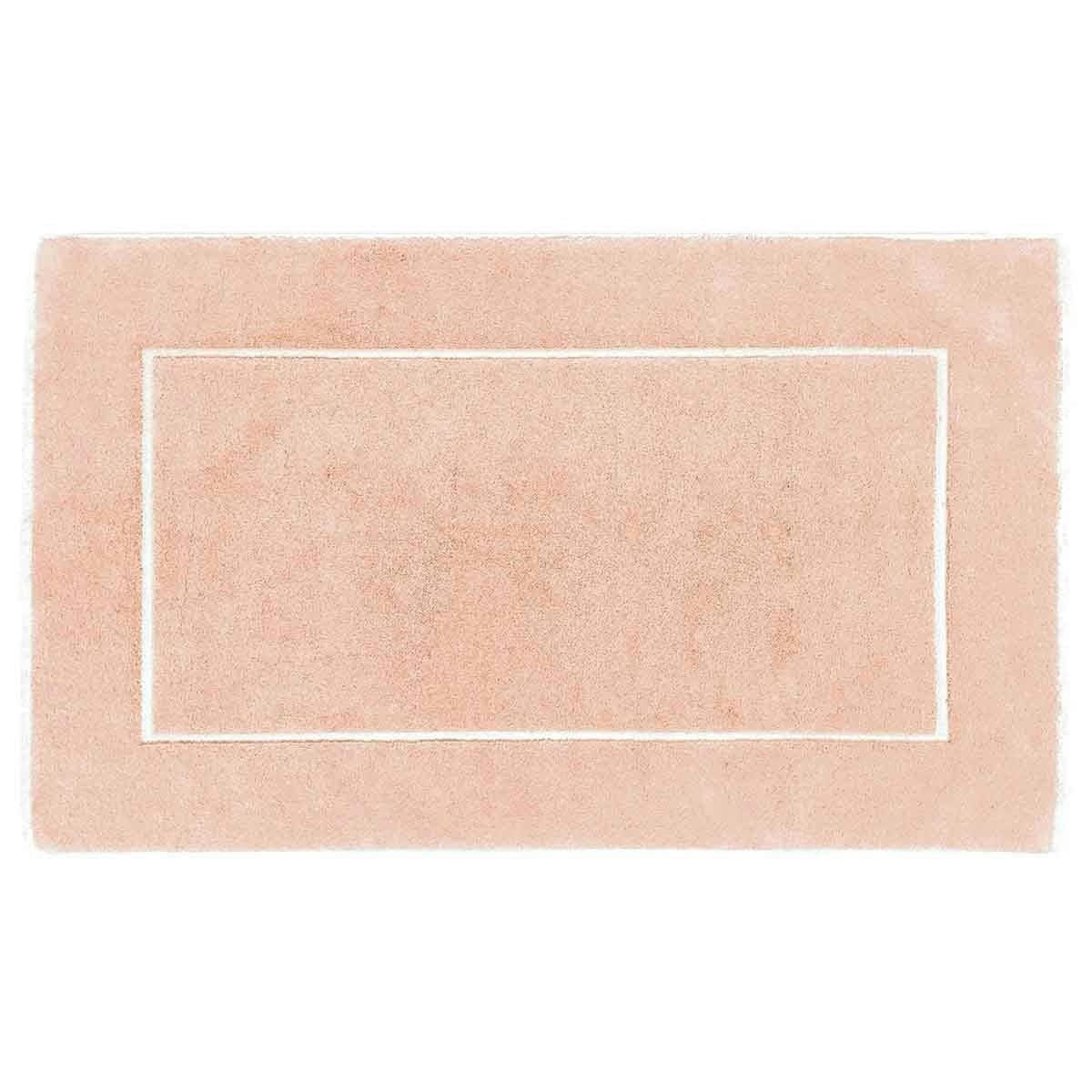 SENSOFT - Grand tapis de bain zéro twist 1000gr/m²  poudre  60x100 cm