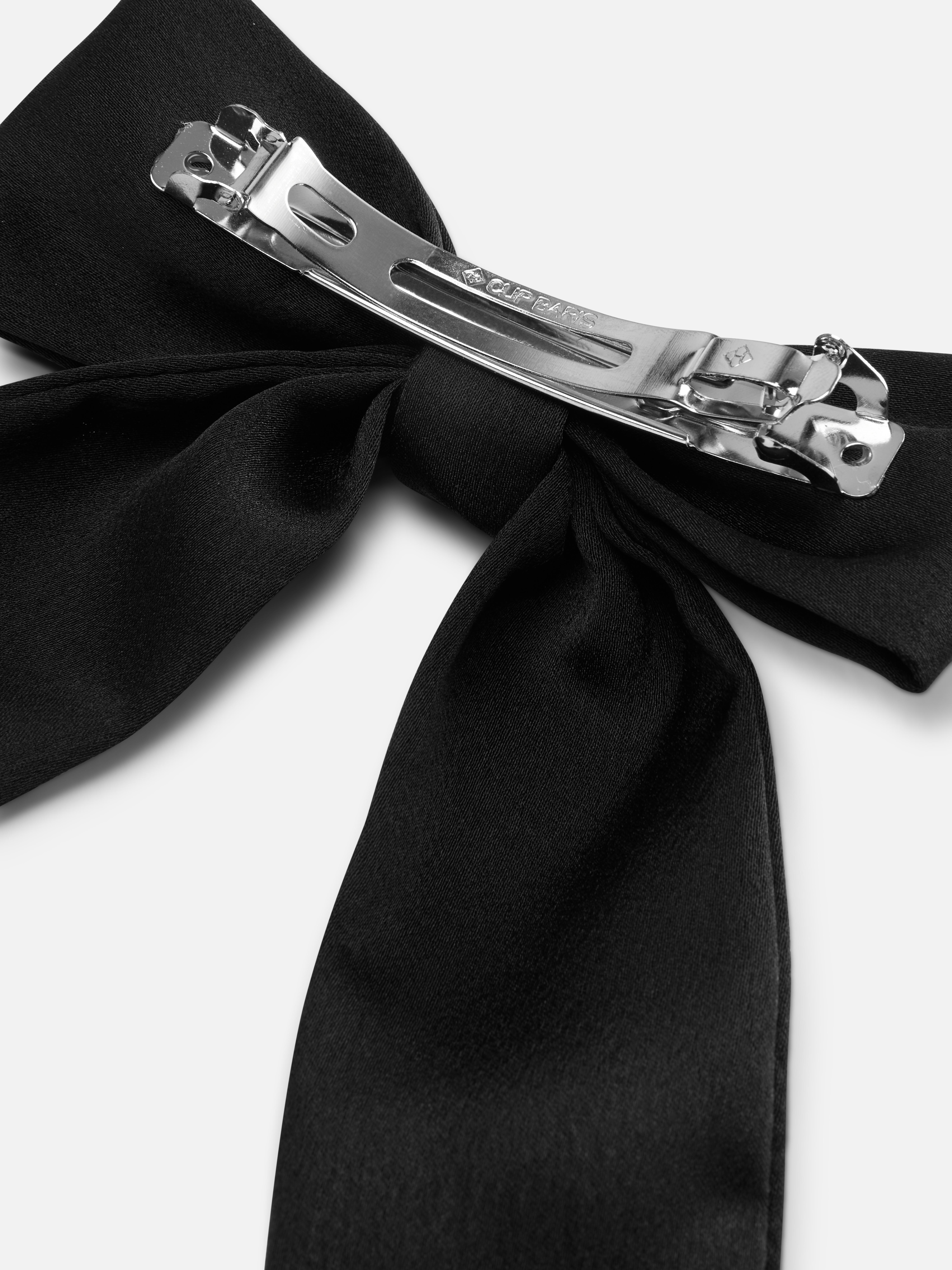 Short Satin Hair Bow