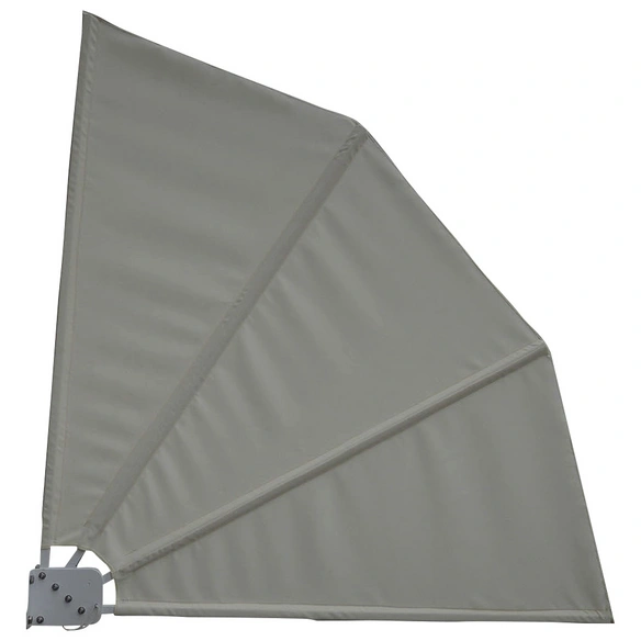 Balkonfächer BxT: 122 x 140 cm, creme