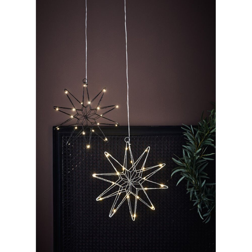 ADVENTSSTJERNE MARKSLÖJD GLEAM Ø31CM SVART