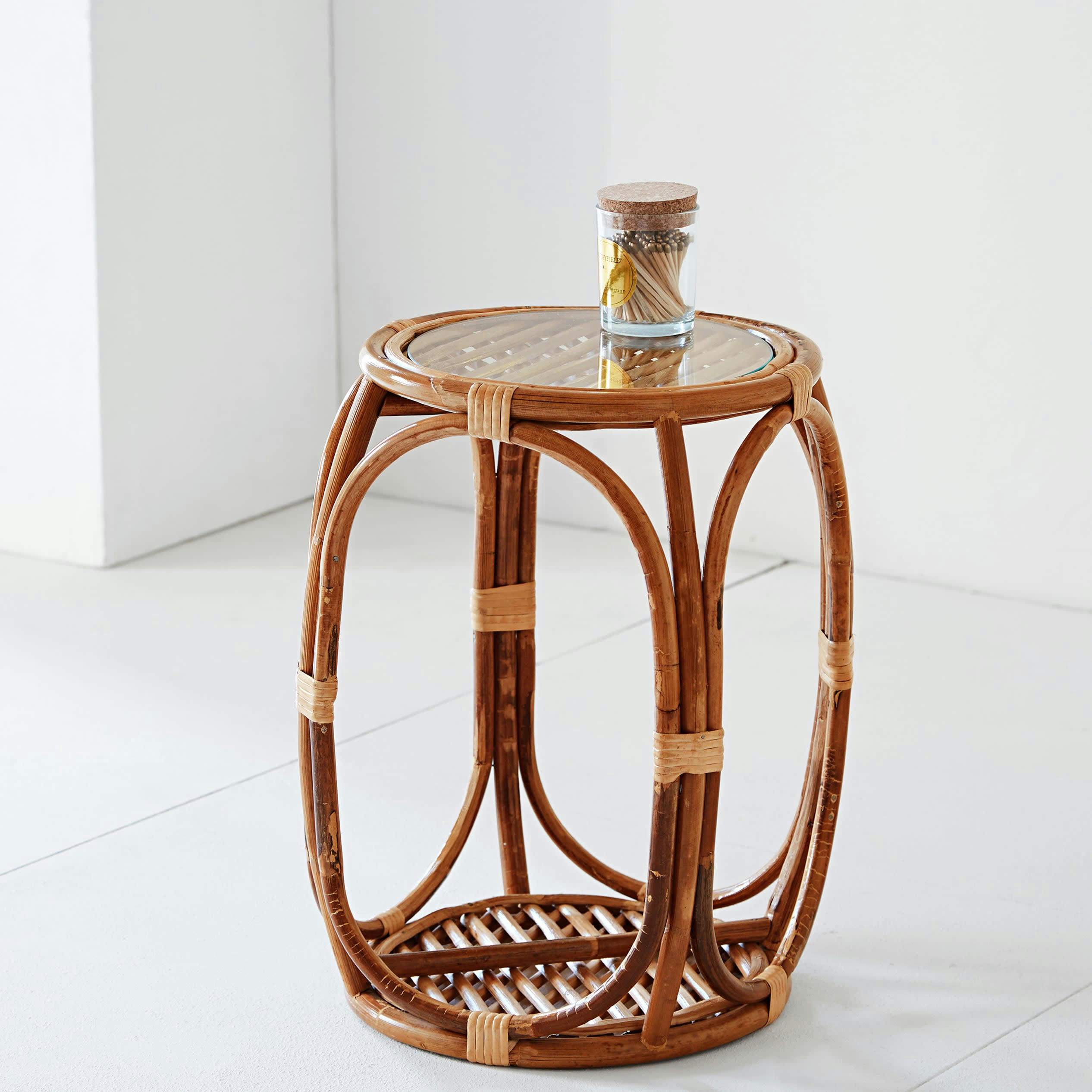 BAMBINO - Guéridons en bois beige