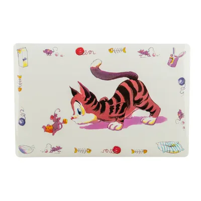 Trixie Bowl Placemat Comic Cat