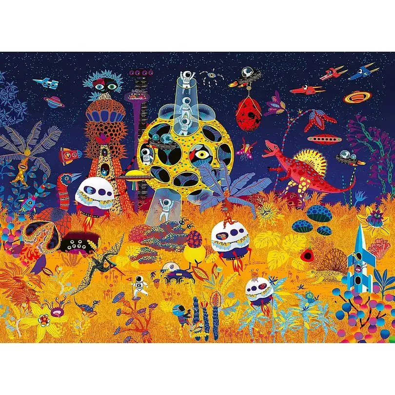 Puzzle Fantastischer Planet