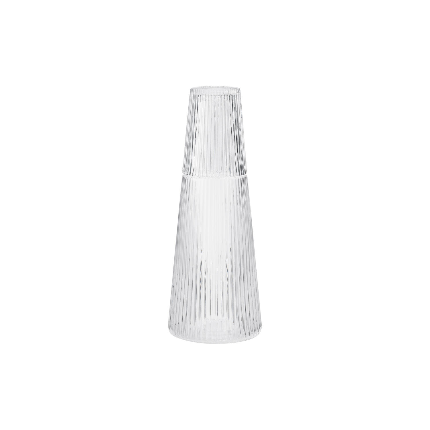 Pilastro karaffel med glas