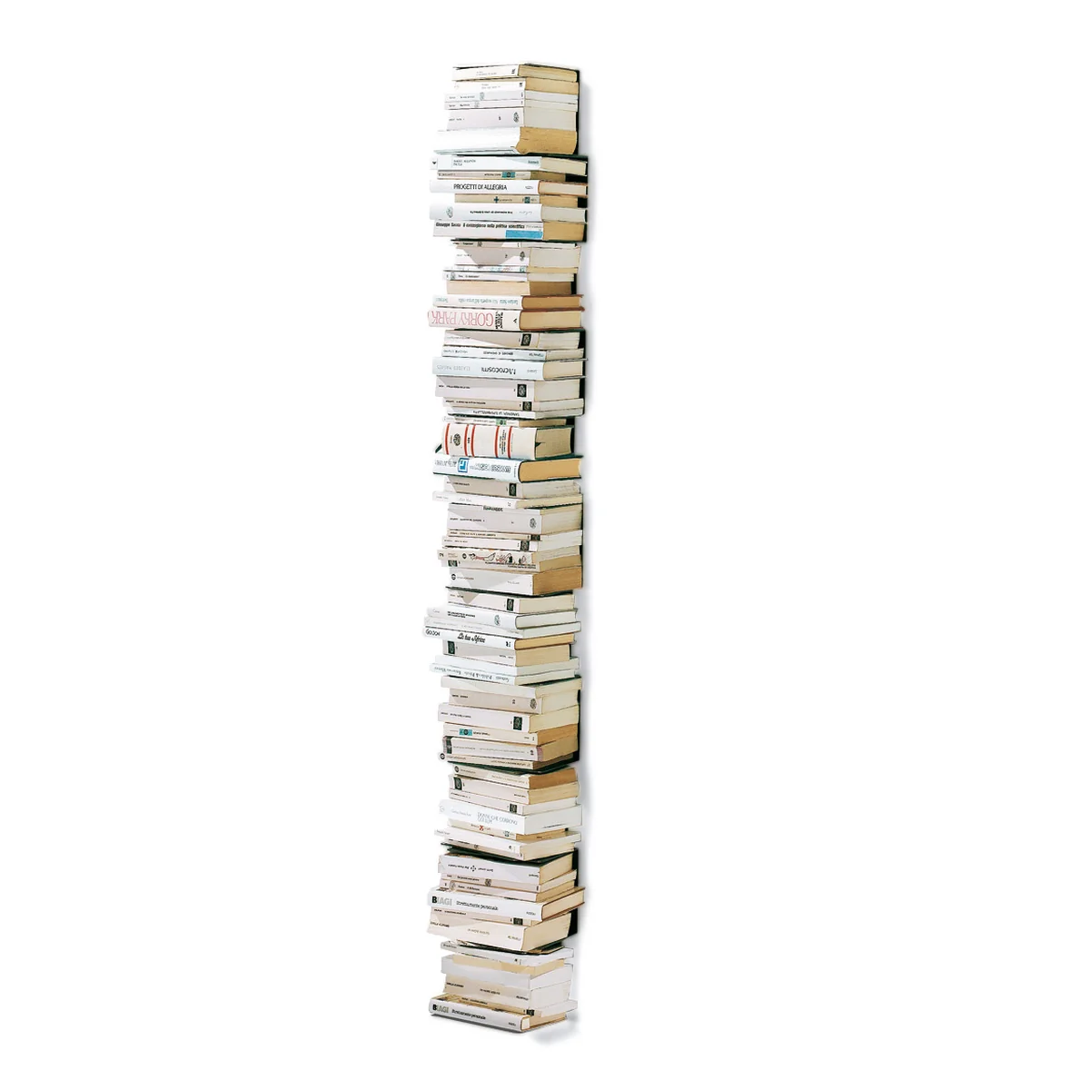Opinion Ciatti - Ptolomeo Wand-Bücherregal PTW210, weiß
