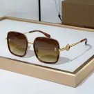 Buberry  Slim Hollowed out Logo on Mirror legs Sunglasses