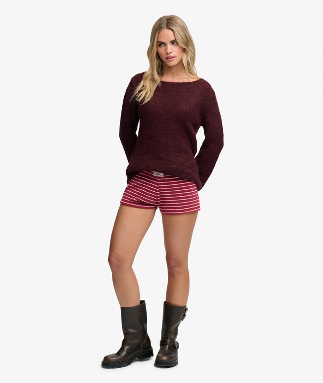 Athletic Essentials Fold Over Towelling Shorts