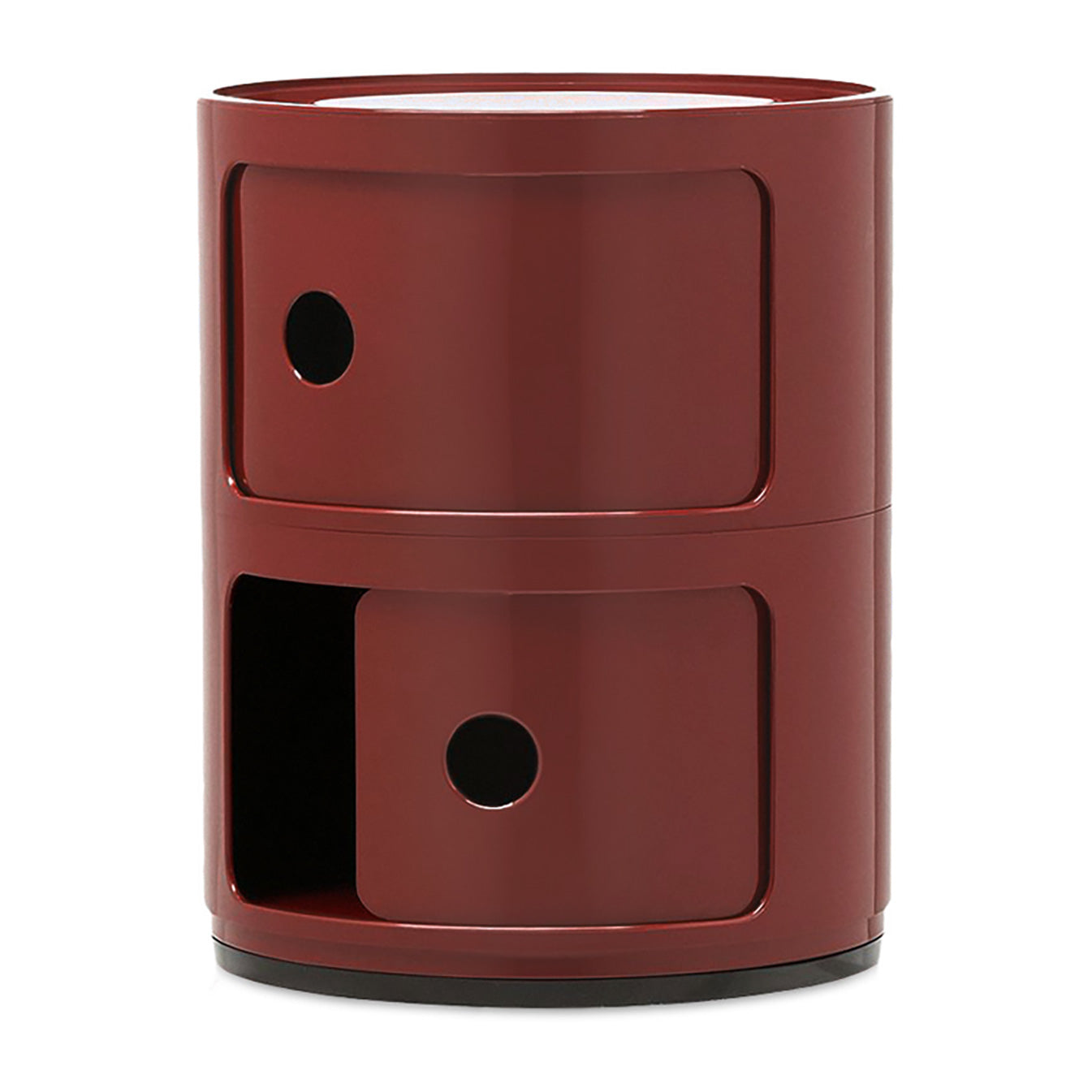 Kartell Componibili Kast Ø 32 cm - 2 Modules - Bordeaux