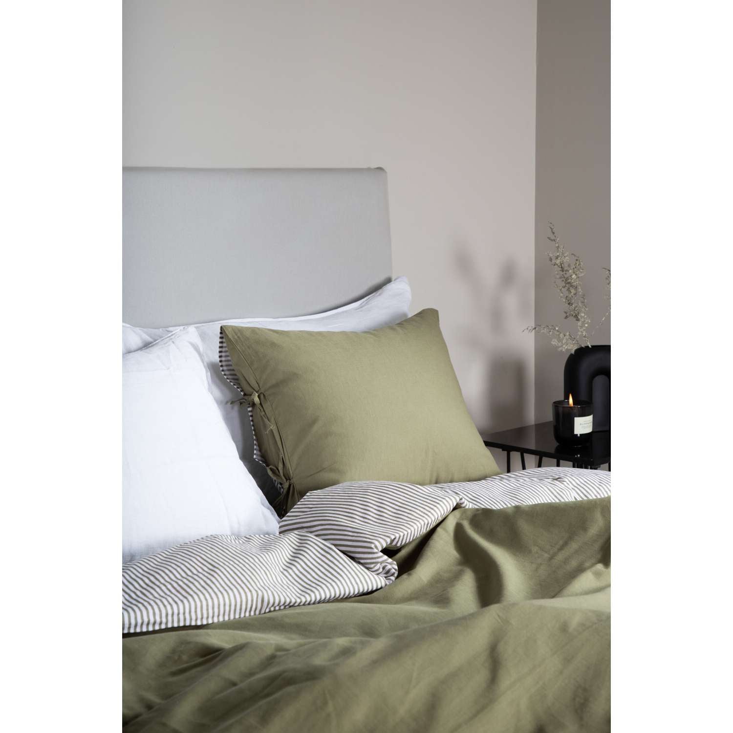 Venture Home Saga Headboard Cover 180x140x10 - Lichtgrijs