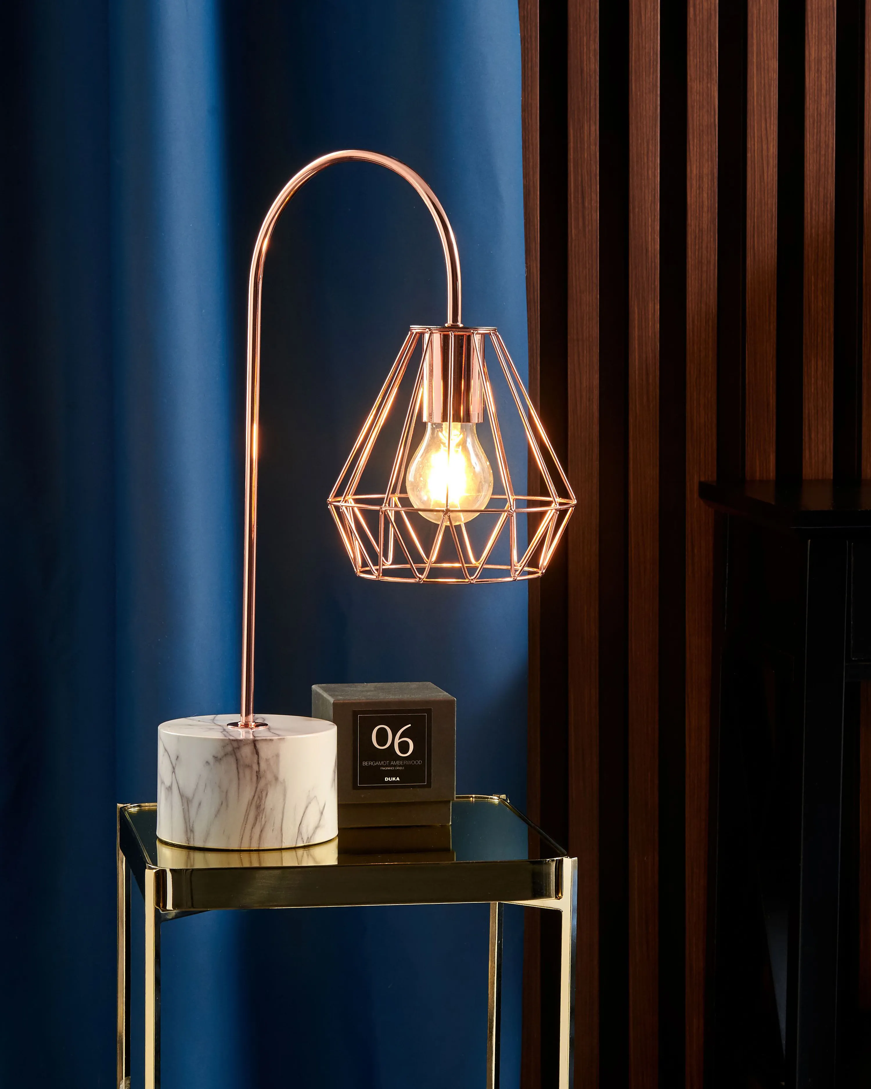 Table Lamp MOONI Metal Copper