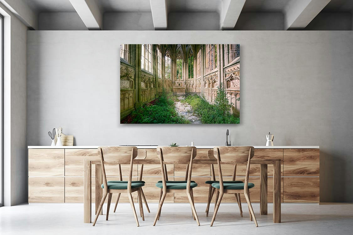 ENTRE CIEL ET TERRE - Photographie d'art de Gaëtan Chambon 30x45 cm sur plexi