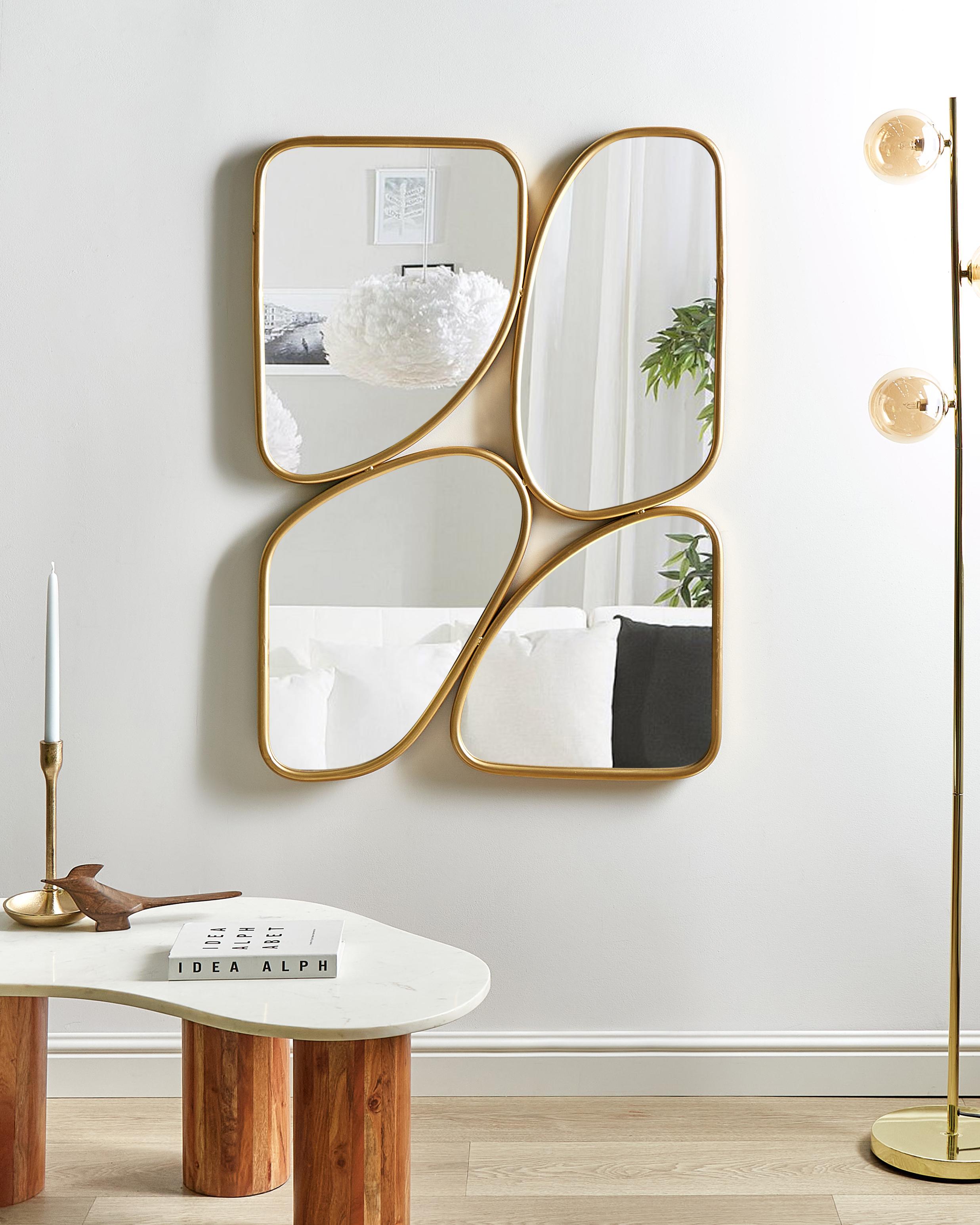 Wall Mirror DIANCEY 70 cm 100 cm Metal Gold
