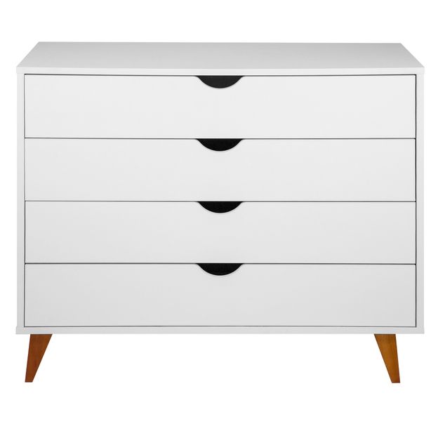 CÔMODA 4 GAVETAS 90 CM X 40 CM LIN