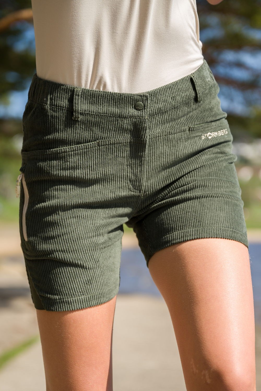 Notodden cord turshorts