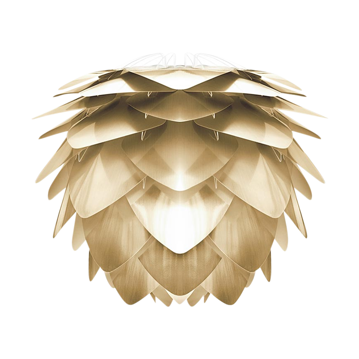 Umage Silvia Mini lampenkap brushed brass - Ø 32 cm