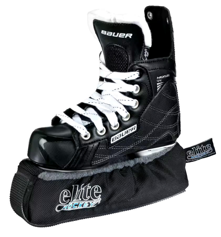 Elite Hockey Pro-Skate Guards, Black, Assorted Sizes