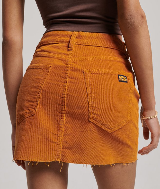 Vintage Cord Mini Skirt