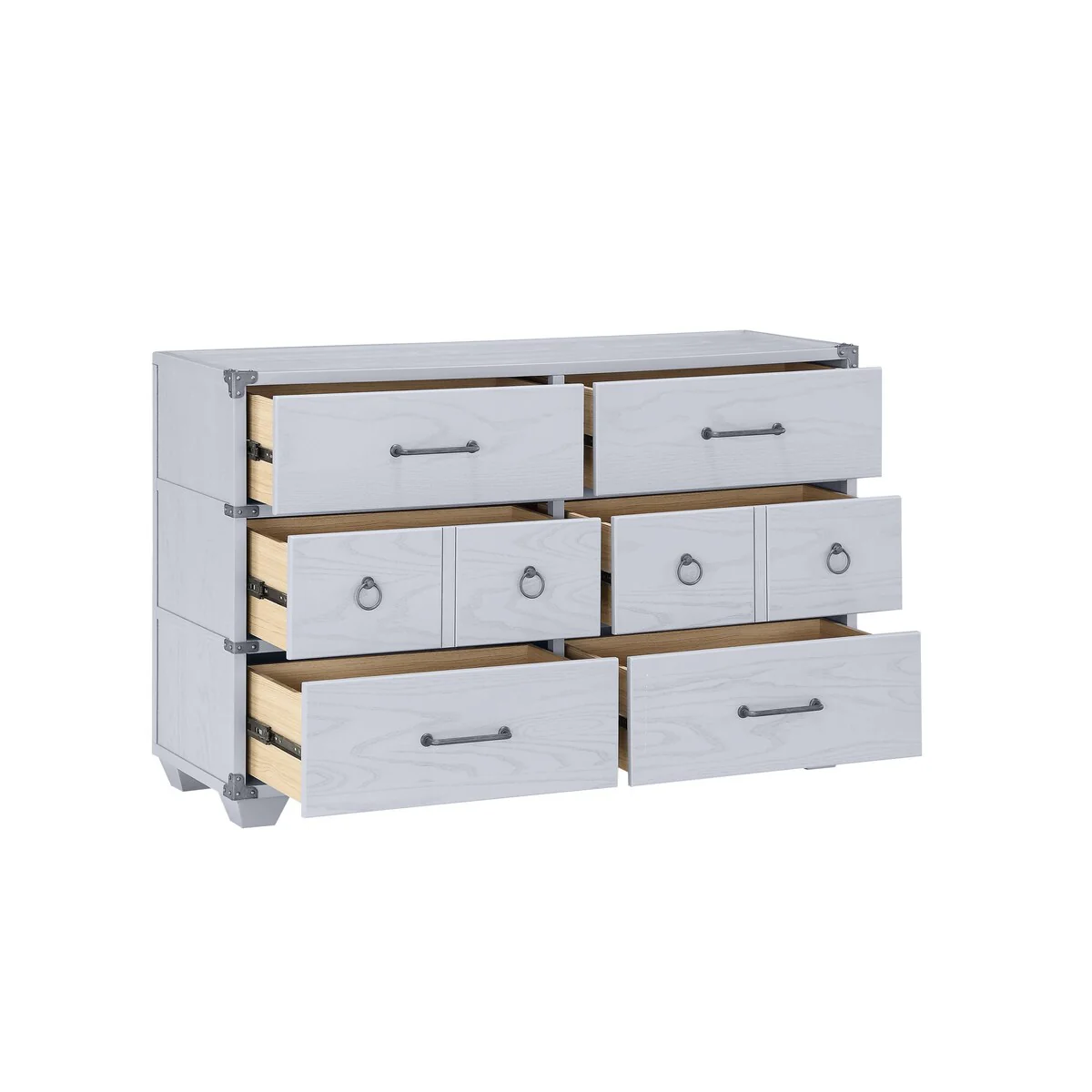 Oconnell 6-Drawer Dresser with Mirror
