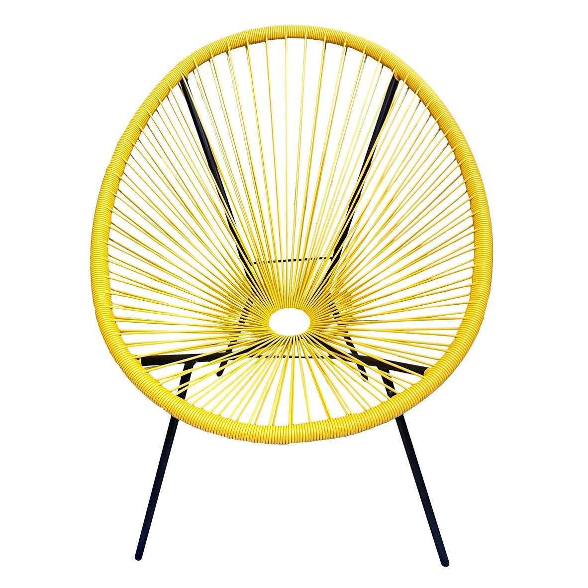 Cadeira CANOAS amarelo
