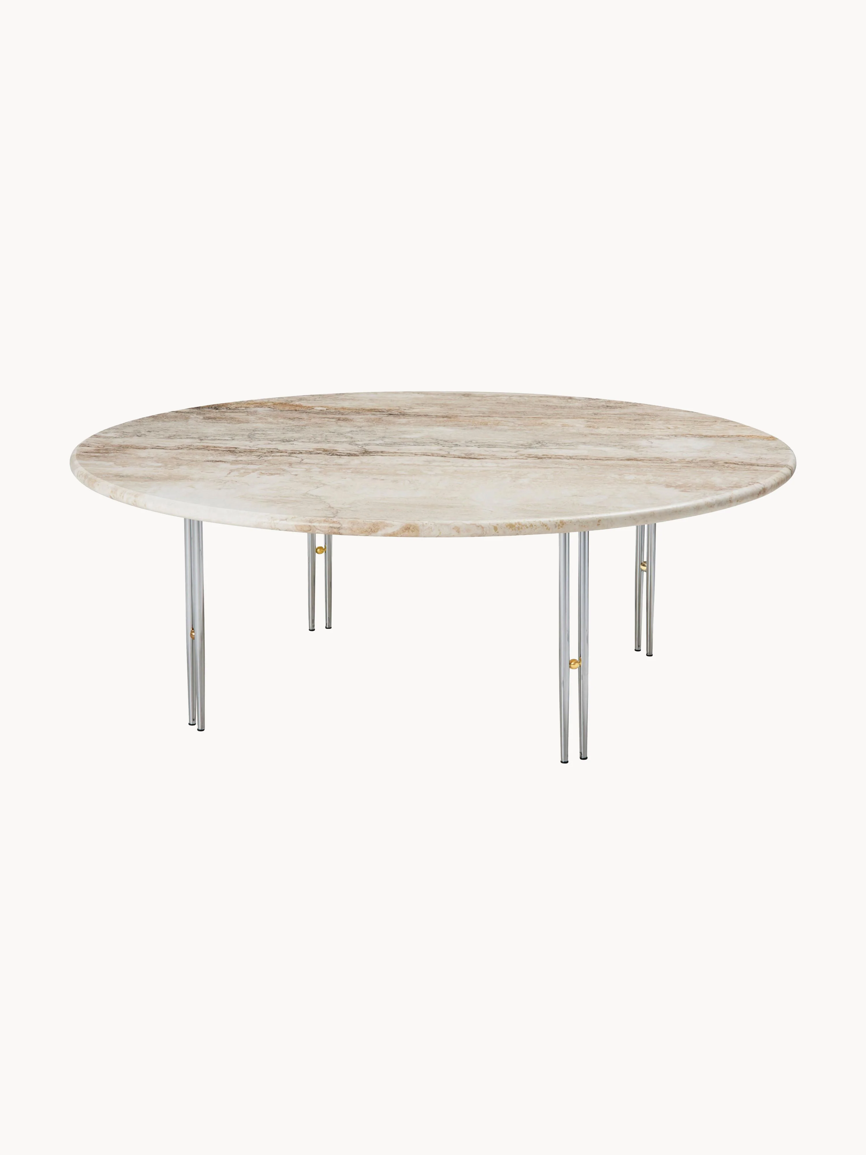 Runder Marmor-Couchtisch IOI, Ø 100 cm