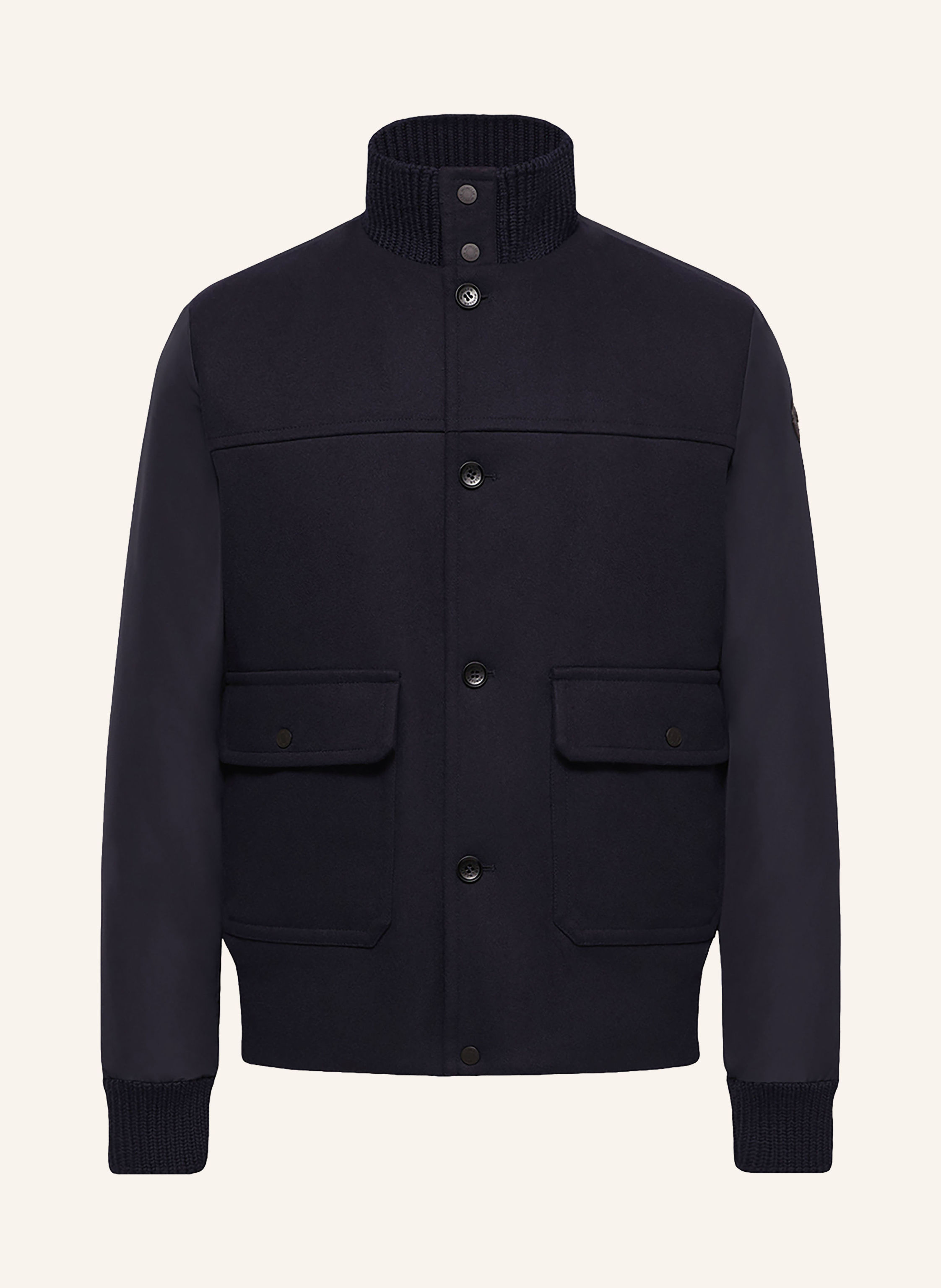 MONCLER Daunenjacke URVALIS im Materialmix