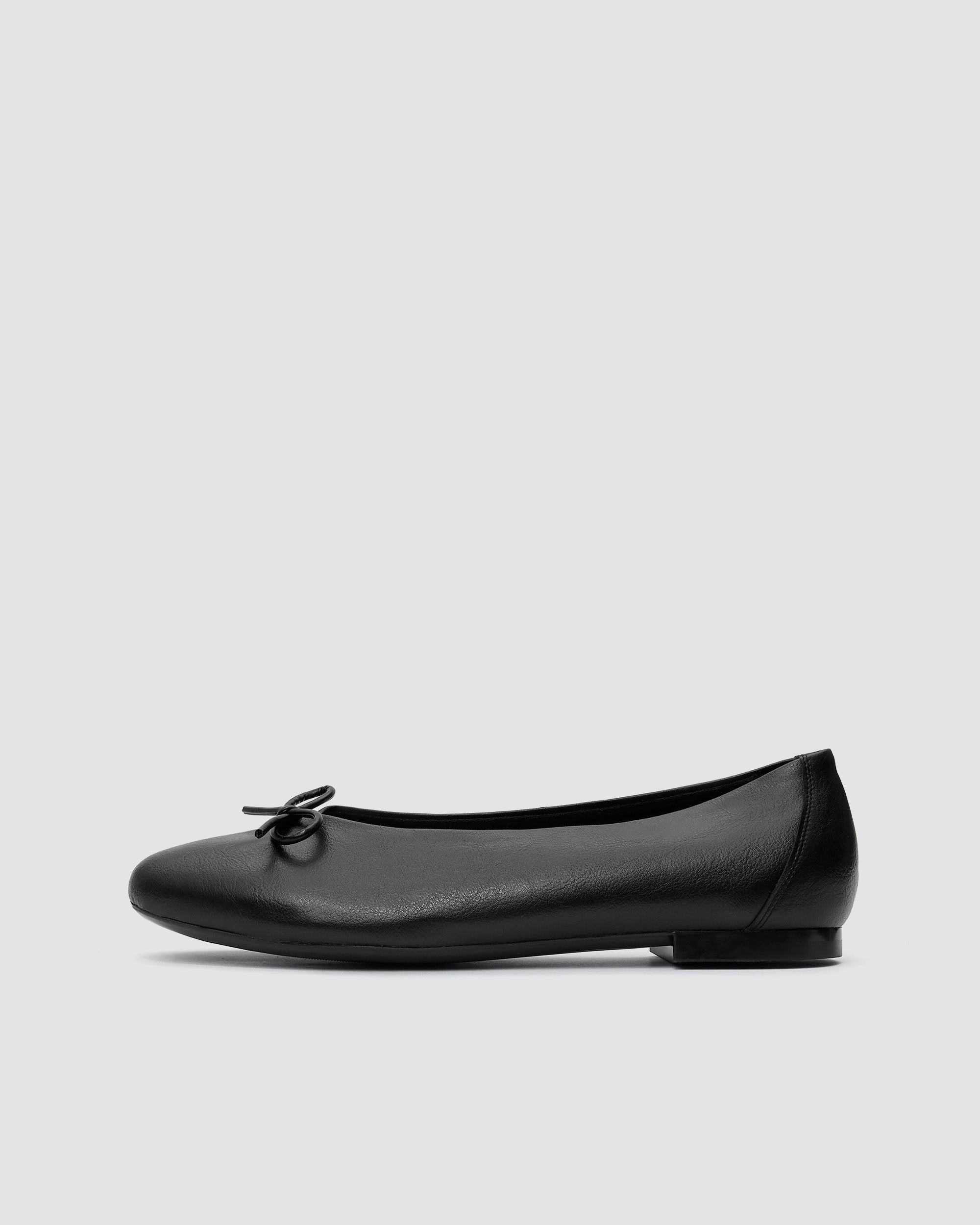BOHEMA - Mossy Pumps Czarne, ze skóry roślinnej, polska rodzinna marka