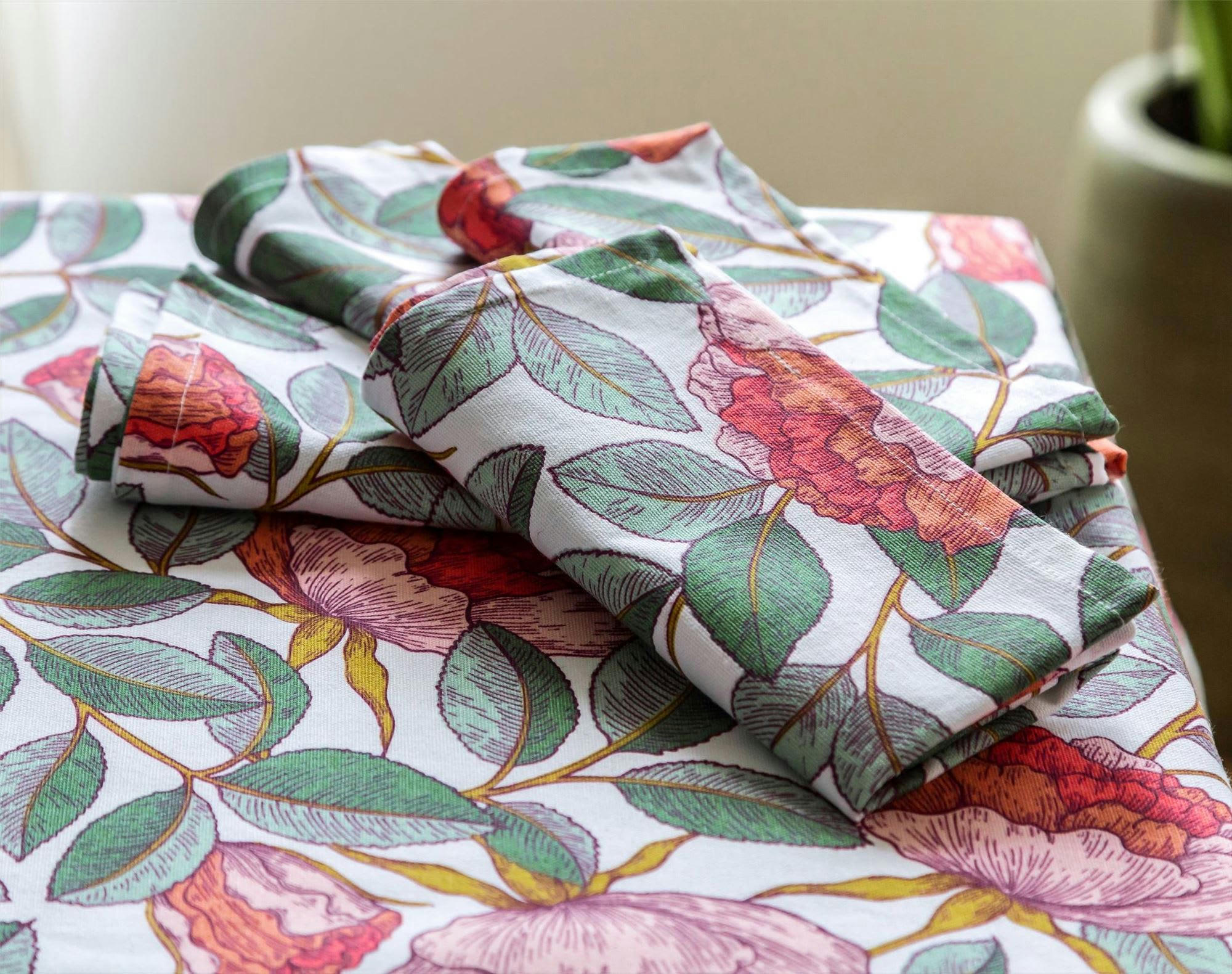 NAPROSE - Nappe 150x200 multicolore en coton 200 g/m²