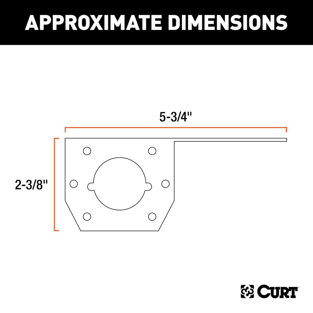 CURT Connector Mounting Bracket