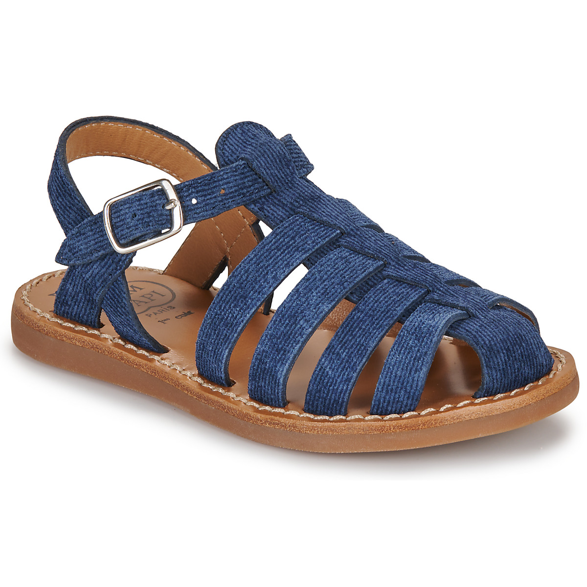 Pom d'Api - PLAGE-STITCH DAD - Blue