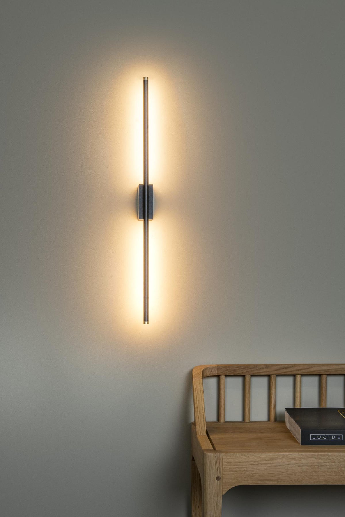 Lucide wandlamp MARNIK - Geïntegreerde LED - Zwart