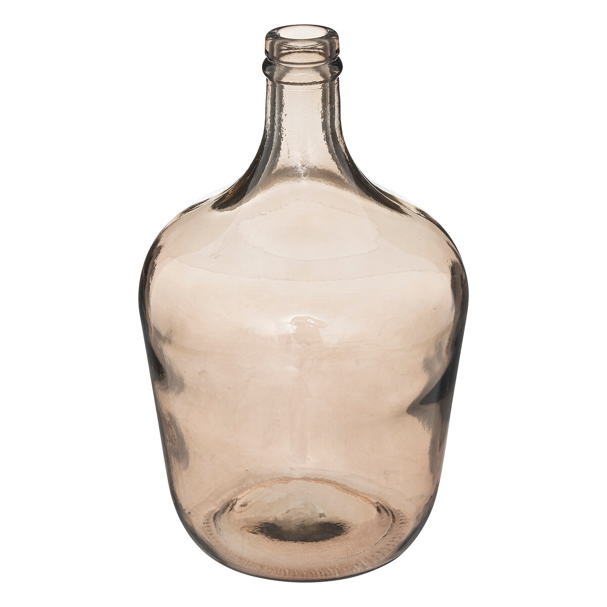 Vase "Dame Jeanne" Grey, H.30 cm