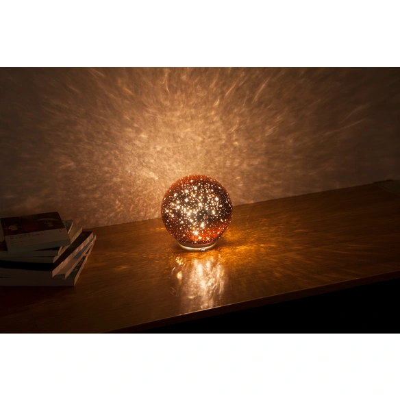 Kugelleuchte, Integrierte LED, warmweiß, inkl. Leuchtmittel, Höhe: 25 cm